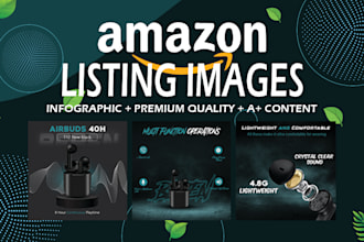 design stunning amazon a plus content and product infographics