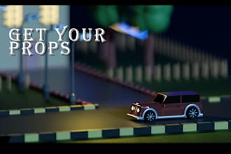 do 3d model in low poly