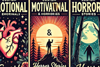 write engaging emotional and motivational short stories