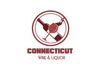 make bar pubs wine and liquor logo