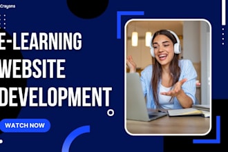 develop lms website, learndash, elearning website, lms, online course website