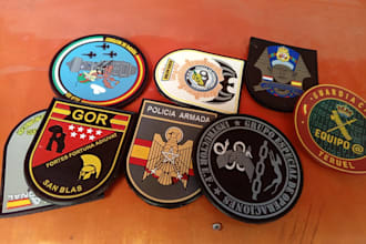 manufacture pvc rubber patches in multi colors