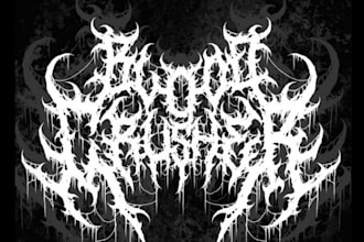 design a unique goth metal logo