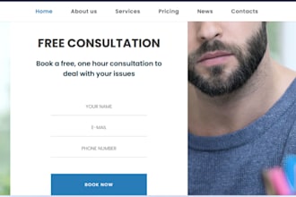 build classic bookkeeping website finance accounting wordpress website design