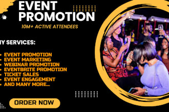 event promotion, mlm promotion, event setup ads, event ads webinar, ticket sale