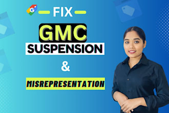 fix google merchant center suspension misrepresentation and fix gmc issues