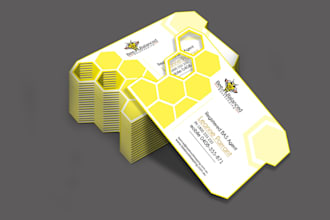 design a minimalist and unique business card logo