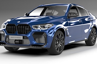 3d car modeling car rendering automotive car rigging body car part for 3d print