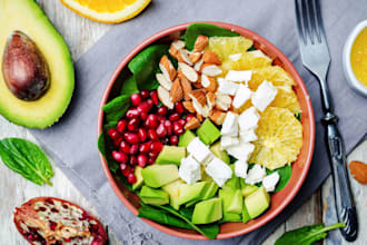 create nutritious and delicious healthy food recipes