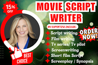 do script writer screen writing movie script screenplay writer tv script editing