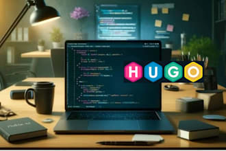 build and customised your hugo website