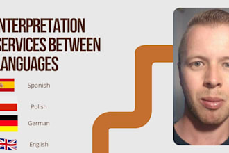 provide professional interpretation services in german, english, spanisch and po
