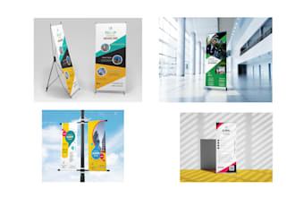 do create all type of rollup banner design
