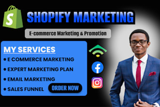 shopify ecommerce marketing, boost shopify sales, etsy shopify store promotion