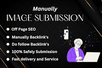 promote image submission sites manually