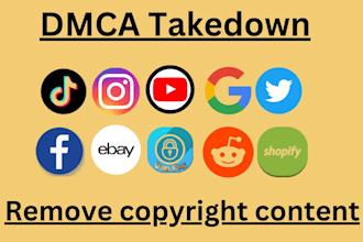 takedown content from insta,yt,google,telegram,fb,onlyfans,reddit under dmca