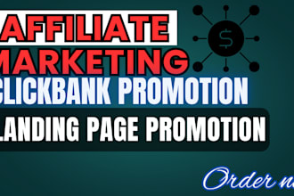 do converting click bank, affiliate marketing, landing page promotion