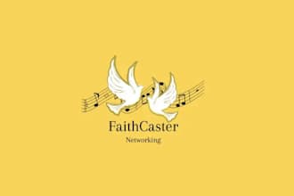 make faith caster network branding logo