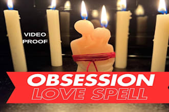 cast extremely fast obsession love spell, stubborn target, love binding spell