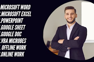 do urgent ms excel assessment, ms word assignment and powerpoint presentations