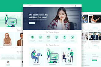 develop education, e learning, lms, academy, university website