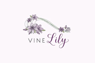 make surprising super florist shop logo