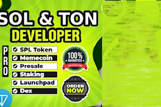 create meme coin token presale, staking website dapp on ethereum solana sui