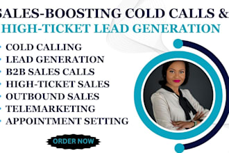 be your appointment setter, lead generation and cold calling