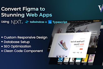 develop responsive website with reactjs nextjs