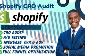 boost shopify sales with shopify cro, tiktok shop, complete shopify marketing VA