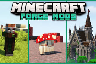 create a custom minecraft forge mod for you