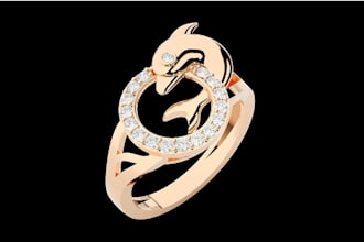 remodel 3d printable fashion ring, jewelry ring design ,pendant ,autocad