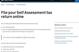 manage your UK tax return and hmrc business setup
