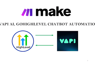 create ai chat bot using vapi ai, gohighlevel, make com