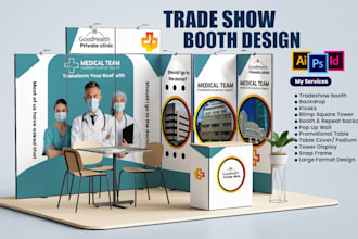 design trade show booth design backdrop exhibition tradeshow banner booth design