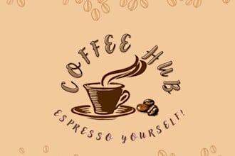 custom typography tshirts mugs bags creative vintage retro logo designs