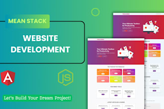 develop full stack web applications with angular and nodejs
