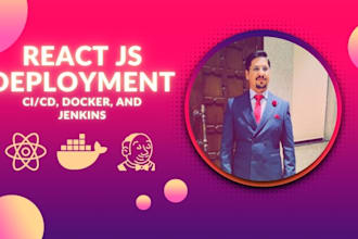 professional react app deployment with docker, jenkins, and cicd pipelines
