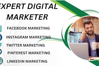 be acting as your digital marketing specialist