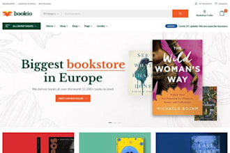 build profitable book author website ebook landing page course learning website