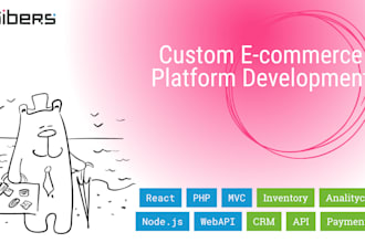 develop custom ecommerce web application