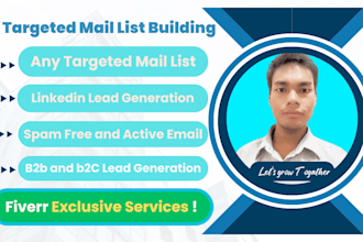 build a verified lead list with email, phone, and address