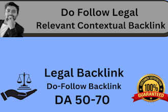 do high da contextual legal SEO backlinks for legal website