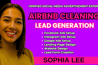 airbnb cleaning leads airbnb cleaning facebook ads airbnb google ads video ads