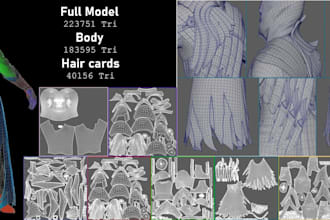 retopologize, uv unwrap, and texture your 3d model