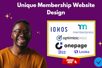 design ionos, optimizepress , memberpress, onepage io, looka, b12, 10web website