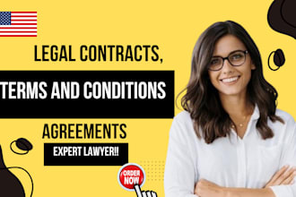 review and improve legal documents, legal contract and agreements as your lawyer