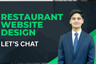 do professional restaurant website and menu integration