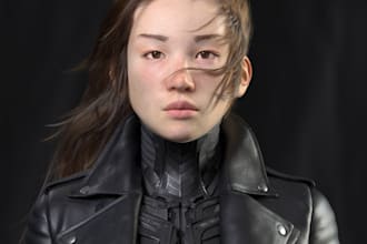 do 3d game character modelling 3d realistic character unreal engine character