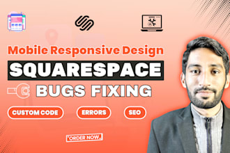 fix squarespace SEO issues, bugs, and custom code errors